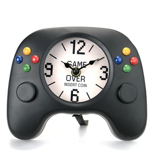 Game Controller Desk & Wall Clock Retro Gamer Gift Decor,Gamepad-Shaped Clock for Bedroom, Office, or Game Room for Boys, Teens & Men Unique Video Game Decor Game Controller Desk & Wall Clock Retro Gamer Gift Decor,Gamepad-Shaped Clock for Bedroom, Office, or Game Room for Boys, Teens & Men Unique Video Game Decor