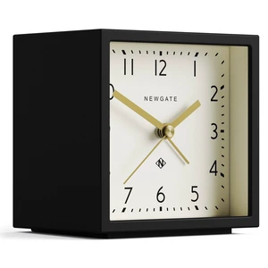 Equinox Alarm Clock | Design-led Cube Shaped Modern Alarm | Black | Ideal for bedside, desk, shelf & mantel | Mid-century bedroom & office accessory Equinox Alarm Clock | Design-led Cube Shaped Modern Alarm | Black | Ideal for bedside, desk, shelf & mantel | Mid-century bedroom & office accessory