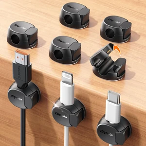 8-Pack Cable Clips, Quick-Lock Cord Organizer Black | Cord Holder for Nightstand, Home Office Desk Accessories for Men Women, College Dorm Room Essentials, Cubicle Accessories 8-Pack Cable Clips, Quick-Lock Cord Organizer Black | Cord Holder for Nightstand, Home Office Desk Accessories for Men Women, College Dorm Room Essentials, Cubicle Accessories