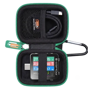 Hard EVA Carry Case Compatible with ChargerLAB Power-Z KM003C Portable USB-C Fast Charging Tester PD3.2 QC5.0 Digital Voltmeter Ammeter Power Bank Tester, Travel Storage Box (Case Only) Hard EVA Carry Case Compatible with ChargerLAB Power-Z KM003C Portable USB-C Fast Charging Tester PD3.2 QC5.0 Digital Voltmeter Ammeter Power Bank Tester, Travel Storage Box (Case Only)