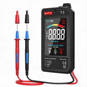 T3 Auto-Ranging Digital Multimeter, Type-C Rechargeable | Smart auto-ranging for AC/DC voltage, resistance and continuity, with NCV live-wire detection and a 3.2-inch color display T3 Auto-Ranging Digital Multimeter, Type-C Rechargeable | Smart auto-ranging for AC/DC voltage, resistance and continuity, with NCV live-wire detection and a 3.2-inch color display