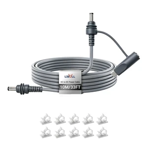 Starlink Mini Cable Replacement, 33ft Starlink Mini DC Power Cable | 18AWG Waterproof Starlink Power Cord, 2-in-1, DC to DC, Starlink USB C Power Cable, Work with 100W+PD Source, for RV, Camping Starlink Mini Cable Replacement, 33ft Starlink Mini DC Power Cable | 18AWG Waterproof Starlink Power Cord, 2-in-1, DC to DC, Starlink USB C Power Cable, Work with 100W+PD Source, for RV, Camping