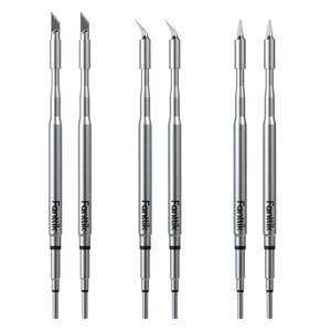 C210 Soldering Iron Tips, Replacement Solder Tips for T1 Max(6) | C210-K/I/IS, Rapid Heating, Maximum Required Power 12W, Solder Bits for Soldering Iron C210 Soldering Iron Tips, Replacement Solder Tips for T1 Max(6) | C210-K/I/IS, Rapid Heating, Maximum Required Power 12W, Solder Bits for Soldering Iron