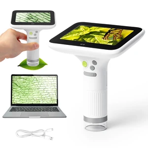 1000X Handheld Digital Microscope for Kids, 4.3" Large LCD Screen Rechargeable Portable Microscope, Take Photos & Videos, Outdoor Exploration Gift for Boys & Girls, Works with Windows & Mac 1000X Handheld Digital Microscope for Kids, 4.3" Large LCD Screen Rechargeable Portable Microscope, Take Photos & Videos, Outdoor Exploration Gift for Boys & Girls, Works with Windows & Mac