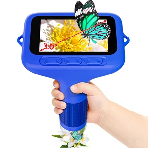 Digital Microscope for Kids, 3" Screen 1000X Handheld Microscope HD Pocket Portable Microscopes Camera, Science Edu Fun Toys for Ages 4-12 Children Students Boys Girls -Blue Digital Microscope for Kids, 3" Screen 1000X Handheld Microscope HD Pocket Portable Microscopes Camera, Science Edu Fun Toys for Ages 4-12 Children Students Boys Girls -Blue