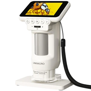 LM013 Digital Microscope with 2.8" Screen for Kids Adults, Anti-Shake Portable USB Coin Magnifier 120X with 8 LED Lights, 1080P Video, Prepared Slides, PC View LM013 Digital Microscope with 2.8" Screen for Kids Adults, Anti-Shake Portable USB Coin Magnifier 120X with 8 LED Lights, 1080P Video, Prepared Slides, PC View