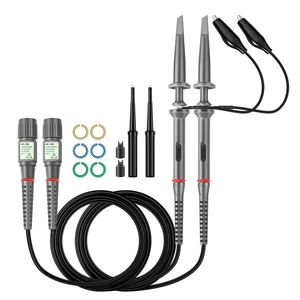 Hantek PP-150 Oscilloscope Probe Kit, 2-Pack, 1X/10X, 100MHz Clip Probes | Oscilloscope Accessories Include Marker Bands, Tip Sleeves, Ground Leads, Mini Alligator Clips and An Adjustment Screwdriver Hantek PP-150 Oscilloscope Probe Kit, 2-Pack, 1X/10X, 100MHz Clip Probes | Oscilloscope Accessories Include Marker Bands, Tip Sleeves, Ground Leads, Mini Alligator Clips and An Adjustment Screwdriver