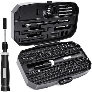 152-in-1 Precision Screwdriver Set, Electronics Repair Kit with Magnetic CR-V Bits, Phone Laptop Repair Tool Kit for iPhone, MacBook, PC, Game Console, Tablet, Cameras, Drones 152-in-1 Precision Screwdriver Set, Electronics Repair Kit with Magnetic CR-V Bits, Phone Laptop Repair Tool Kit for iPhone, MacBook, PC, Game Console, Tablet, Cameras, Drones
