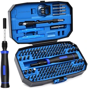 152-in-1 Precision Screwdriver Set, Electronics Repair Kit with Magnetic CR-V Bits, Phone Laptop Repair Tool Kit for iPhone, MacBook, PC, Game Console, Tablet, Cameras, Drones 152-in-1 Precision Screwdriver Set, Electronics Repair Kit with Magnetic CR-V Bits, Phone Laptop Repair Tool Kit for iPhone, MacBook, PC, Game Console, Tablet, Cameras, Drones
