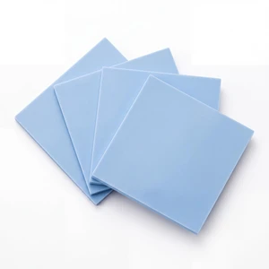 4Pack Thermal Pad, 100x100mm 1mm x2 & 1.5mm x2 CPU Thermal Pad & Thermal Pads GPU & SSD, Stackable to 2.0mm, High Efficiency 6.0 W/mK Heat Resistant Silicone Pads for Laptop Heatsink 4Pack Thermal Pad, 100x100mm 1mm x2 & 1.5mm x2 CPU Thermal Pad & Thermal Pads GPU & SSD, Stackable to 2.0mm, High Efficiency 6.0 W/mK Heat Resistant Silicone Pads for Laptop Heatsink
