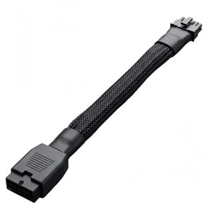 12VHPWR 16 Pin (12+4) PCIe 5.0 GPU Power Extension Cable 15cm 16AWG Sleeved Nylon Braided, Male to Female 600W for RTX 50 Series (Except 5090), RTX 4090 4080 4070, PCIe 5.0 ATX 3.0 12VHPWR 16 Pin (12+4) PCIe 5.0 GPU Power Extension Cable 15cm 16AWG Sleeved Nylon Braided, Male to Female 600W for RTX 50 Series (Except 5090), RTX 4090 4080 4070, PCIe 5.0 ATX 3.0