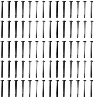70pcs Fan Mounting Screw Radiator Water-Cooled Exhaust Fixing | Black Long Screw(32x30mm) 70pcs Fan Mounting Screw Radiator Water-Cooled Exhaust Fixing | Black Long Screw(32x30mm)