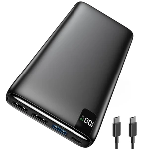 Power Bank 22.5W Fast Charging Built-in USB C Portable Charger | 20000mAh4 USB OutputsTravel EssentialLED DisplayBattery Pack for Phone 17/16/15 Galaxy SeriesLightweightFlight-Safe Power Bank 22.5W Fast Charging Built-in USB C Portable Charger | 20000mAh4 USB OutputsTravel EssentialLED DisplayBattery Pack for Phone 17/16/15 Galaxy SeriesLightweightFlight-Safe