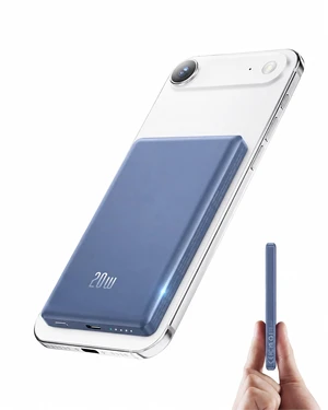 for Magsafe Portable Charger, Ultra Slim Wireless Magnetic Power Bank | 0.38in/119g Pocket Size, Small Wireless Battery Pack for iPhone 18/17/16/15/14, Daily & Travel Tssentials, Metallic Blue for Magsafe Portable Charger, Ultra Slim Wireless Magnetic Power Bank | 0.38in/119g Pocket Size, Small Wireless Battery Pack for iPhone 18/17/16/15/14, Daily & Travel Tssentials, Metallic Blue