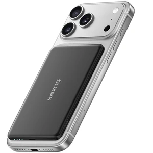 Ultra-Slim 5000mAh Magnetic Wireless Power Bank for iPhone | Fast Portable Charger with USB C Charging, for MagSafe Battery Pack for iPhone 18 Pro/17 Air/16/15/14/13/12 Pro Max, Black Ultra-Slim 5000mAh Magnetic Wireless Power Bank for iPhone | Fast Portable Charger with USB C Charging, for MagSafe Battery Pack for iPhone 18 Pro/17 Air/16/15/14/13/12 Pro Max, Black