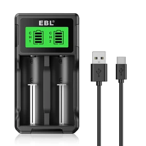 Universal 18650 Battery Charger for 3.7V Lithium ion Rechargeable Batteries 26650 22650 18650 18490 18350 17670 17500 16340 (RCR123) 14500 and 1.2V Ni-MH Ni-CD Rechargeable C AA AAA Batteries Universal 18650 Battery Charger for 3.7V Lithium ion Rechargeable Batteries 26650 22650 18650 18490 18350 17670 17500 16340 (RCR123) 14500 and 1.2V Ni-MH Ni-CD Rechargeable C AA AAA Batteries