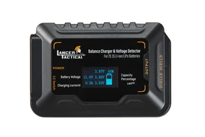 Advanced Li-Po Smart Pro Compact Balance Battery Lipo Charger w/Automatic Protection- (Black) Advanced Li-Po Smart Pro Compact Balance Battery Lipo Charger w/Automatic Protection- (Black)