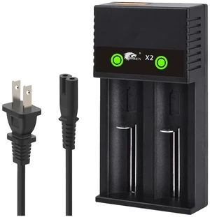 18650 Battery Charger,21700 Battery Charger for 3.7 Volt Rechargeable Li-ion Battery 18650 26650 21700 20700 18490 17670 17500 16340 14500 18500 18350 Batteries (2 Bay) 18650 Battery Charger,21700 Battery Charger for 3.7 Volt Rechargeable Li-ion Battery 18650 26650 21700 20700 18490 17670 17500 16340 14500 18500 18350 Batteries (2 Bay)