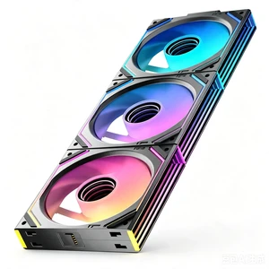 Interstellar V2 120mm PC Case Fans, Black, Triple Pack | Daisy-Chain ARGBInfinity Mirror, Suitable For Computer Case & 360mm AIO CoolerPC Fans Interstellar V2 120mm PC Case Fans, Black, Triple Pack | Daisy-Chain ARGBInfinity Mirror, Suitable For Computer Case & 360mm AIO CoolerPC Fans