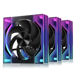 120mm ARGB Case Fan, 5V 3-Pin PC Fan Sync Ultra Quiet Cooling Fan | Infinity Mirror Lighting High Airflow PWM Computer Fans for PC Case 120mm ARGB Case Fan, 5V 3-Pin PC Fan Sync Ultra Quiet Cooling Fan | Infinity Mirror Lighting High Airflow PWM Computer Fans for PC Case