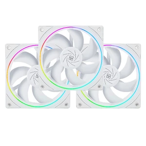 TL-S12W X3 CPU Fan 120mm Case Cooler Fan Comes with ARGB Lighting Effect,PC PWM Silent Computer Fan with 1500RPM Speed, CPU Cooling Fan White3-Pack TL-S12W X3 CPU Fan 120mm Case Cooler Fan Comes with ARGB Lighting Effect,PC PWM Silent Computer Fan with 1500RPM Speed, CPU Cooling Fan White3-Pack