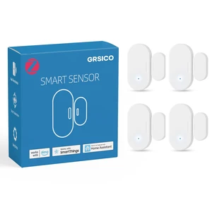 Zigbee Door Sensor 4 Pack, Smart Contact Sensor for Door Window Security | Wireless Home Automation Sensor, Compatible with SmartThings, Alexa, Home Assistant with Build-in Zigbee Hub, Hub Required Zigbee Door Sensor 4 Pack, Smart Contact Sensor for Door Window Security | Wireless Home Automation Sensor, Compatible with SmartThings, Alexa, Home Assistant with Build-in Zigbee Hub, Hub Required