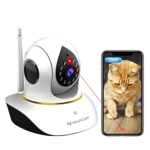 Pet Camera with Laser, 3MP 2.4GHz WiFi Interactive Dog & Cat Laser Toy with Night Vision, Motion Detection Alerts, APP Remote Control Indoor Security Camera for Pet Monitoring Pet Camera with Laser, 3MP 2.4GHz WiFi Interactive Dog & Cat Laser Toy with Night Vision, Motion Detection Alerts, APP Remote Control Indoor Security Camera for Pet Monitoring