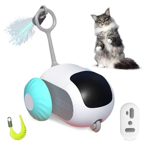 Remote Control Smart Cat Toy, Interactive Cat Toys for Indoor Cats | Blue, Electric Cat Toy, Gravity Automatic Mobile Car Toy, Cats Mouse Toys, Moving Cat Toys, USB Rechargeable Remote Control Smart Cat Toy, Interactive Cat Toys for Indoor Cats | Blue, Electric Cat Toy, Gravity Automatic Mobile Car Toy, Cats Mouse Toys, Moving Cat Toys, USB Rechargeable