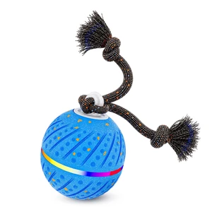 Smart Interactive Dog Toys Ball for Aggressive Chewers Medium Large,E-TPU 1 Auto-Moving & Bouncing Ball, 2 Modes with RGB Lights & Bird Sounds,Bite-Resistant Rope, IP54 Waterproof, Type-C Fast Charge Smart Interactive Dog Toys Ball for Aggressive Chewers Medium Large,E-TPU 1 Auto-Moving & Bouncing Ball, 2 Modes with RGB Lights & Bird Sounds,Bite-Resistant Rope, IP54 Waterproof, Type-C Fast Charge