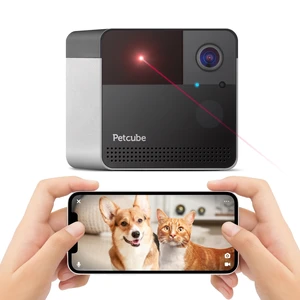 Play 2 - Wi-Fi Pet Camera with Laser Toy for Cats & Dogs | Built-in laser toy, 1080p HD video, 160° full-room view, 2-way audio, sound/motion alerts & night vision, app Play 2 - Wi-Fi Pet Camera with Laser Toy for Cats & Dogs | Built-in laser toy, 1080p HD video, 160° full-room view, 2-way audio, sound/motion alerts & night vision, app