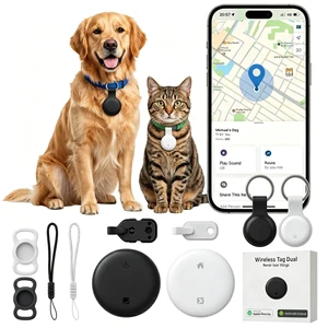 2026 Upgraded Pet GPS Tracker, 2 Pack, for Dogs, Cats & Small Animals, No Monthly Fee, IPX6 Waterproof, Works with Apple Find My & Google Find Hub, 365-Day Battery Life, Compatible with iOS & Android 2026 Upgraded Pet GPS Tracker, 2 Pack, for Dogs, Cats & Small Animals, No Monthly Fee, IPX6 Waterproof, Works with Apple Find My & Google Find Hub, 365-Day Battery Life, Compatible with iOS & Android
