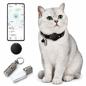GPS Tracker for catPet Tracker (Android Only) Smart tag,Waterproof Compatible with Google Find My,No Monthly Fee,Advanced Tracking Solution Smart Collar for Pet Safety Ideal Small Large Cats GPS Tracker for catPet Tracker (Android Only) Smart tag,Waterproof Compatible with Google Find My,No Monthly Fee,Advanced Tracking Solution Smart Collar for Pet Safety Ideal Small Large Cats