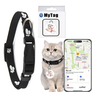 Cat Tracker Collar-Cat GPS Tracker-GPS Tracker for Cats-Cat Collar | Dual-System Tracker | Android and iOS Universal | No Monthly Fee | Waterproof | Works with Any Collar-1 Cat Tracker Collar-Cat GPS Tracker-GPS Tracker for Cats-Cat Collar | Dual-System Tracker | Android and iOS Universal | No Monthly Fee | Waterproof | Works with Any Collar-1