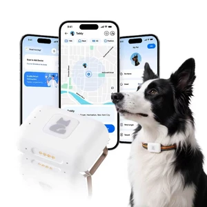 Pet Real Time GPS Tracker, Smart Dog Tracker GPS with 1 Month Subscription | IP67 Waterproof Pet Tracking Device Dogs Cats, Virtual Fence, Activity Monitoring, Long-Life Battery, Subscription Required Pet Real Time GPS Tracker, Smart Dog Tracker GPS with 1 Month Subscription | IP67 Waterproof Pet Tracking Device Dogs Cats, Virtual Fence, Activity Monitoring, Long-Life Battery, Subscription Required