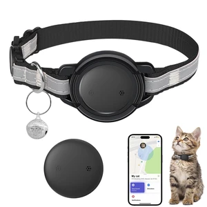 GPS Cat Tracker Collar, (iOSOnly) Smart Pet Activity Tracking, 1 Pack | Cat GPS Tracker Collar, iOS Only, No Monthly Fee, RealTime Location, IP68, 10+ Mo Battery, Reflective Nylon, Global Tracking GPS Cat Tracker Collar, (iOSOnly) Smart Pet Activity Tracking, 1 Pack | Cat GPS Tracker Collar, iOS Only, No Monthly Fee, RealTime Location, IP68, 10+ Mo Battery, Reflective Nylon, Global Tracking