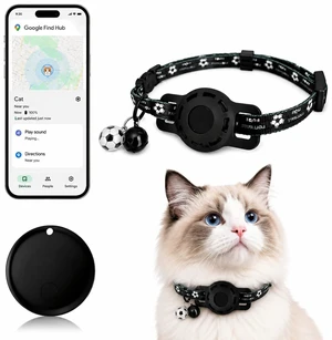 Pet Tracker,GPS Collar for Cats (Android Only) Smart tag,Waterproof Compatible with Google Find My,No Monthly Fee,Advanced Tracking Solution Smart Collar for Pet Safety Ideal Small Large Cats Pet Tracker,GPS Collar for Cats (Android Only) Smart tag,Waterproof Compatible with Google Find My,No Monthly Fee,Advanced Tracking Solution Smart Collar for Pet Safety Ideal Small Large Cats