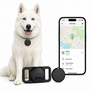 Pet Tracker,GPS Collar for Dogs (Android Only) Smart tag,Waterproof Compatible with Google Find My,No Monthly Fee,Advanced Tracking Solution Smart Collar for Pet Safety Ideal Small Large Dogs Pet Tracker,GPS Collar for Dogs (Android Only) Smart tag,Waterproof Compatible with Google Find My,No Monthly Fee,Advanced Tracking Solution Smart Collar for Pet Safety Ideal Small Large Dogs