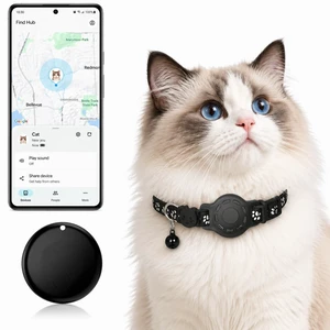 Smart Cat GPS Collar - Waterproof Pet Tracker for Android, Google Find My Compatible, No Monthly Fee. Advanced Safety Solution for Small & Large Cats.(Android Only) Smart Cat GPS Collar - Waterproof Pet Tracker for Android, Google Find My Compatible, No Monthly Fee. Advanced Safety Solution for Small & Large Cats.(Android Only)