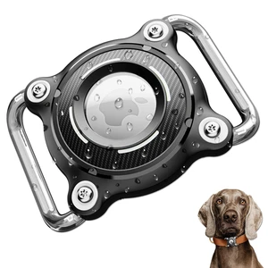for Airtag Holder for Dog Collar - IP68 Waterproof Airtag Dog Collar Holder with Removable Metal Clip, Sturdy TPU for Apple Airtag,Fits 0.7-1.3" Width Medium Large Collars for Airtag Holder for Dog Collar - IP68 Waterproof Airtag Dog Collar Holder with Removable Metal Clip, Sturdy TPU for Apple Airtag,Fits 0.7-1.3" Width Medium Large Collars