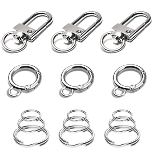 Dog Tag Clips for Collar,with 15Pcs Replaceable Dog ID Name Tag Ring Clip Dog Tag Attachment Clip Pet tag Quick Clip Clips Rings for Pet Collar Key Ring Clips Accessories 6 Sets (6 Sets) Dog Tag Clips for Collar,with 15Pcs Replaceable Dog ID Name Tag Ring Clip Dog Tag Attachment Clip Pet tag Quick Clip Clips Rings for Pet Collar Key Ring Clips Accessories 6 Sets (6 Sets)