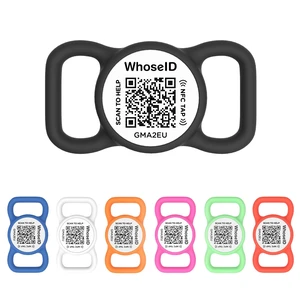 QR Code Dog Tag with NFC, Personalized Pet ID Tag, Silicone Dog ID Tag, Modifiable Pet Online Profile, Multiple Emergency Contact, Scan QR Code Send GPS Location Email (Small, Black&White) QR Code Dog Tag with NFC, Personalized Pet ID Tag, Silicone Dog ID Tag, Modifiable Pet Online Profile, Multiple Emergency Contact, Scan QR Code Send GPS Location Email (Small, Black&White)