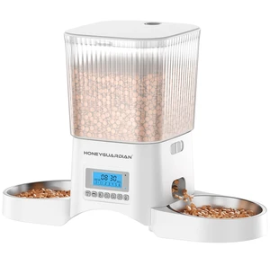 Automatic Cat Feeder for 2 Cats,Automatic Cat Food Dispenser,Timed Pet Feeder for Cats and Dogs,Desiccant Bag, Programmable Portion Control,10s Voice Recorder Automatic Cat Feeder for 2 Cats,Automatic Cat Food Dispenser,Timed Pet Feeder for Cats and Dogs,Desiccant Bag, Programmable Portion Control,10s Voice Recorder