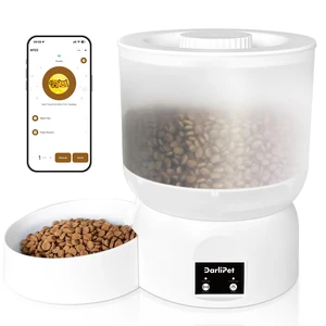 Automatic Cat Feeder,WiFi Auto Cat Feeder for Cats & Small Dogs | 24/7 WiFi Remote Access,180-Day Battery Life,Rechargeable Battery,Slow Feed Mode,Triple Fresh Seal, Quiet Dispensing, 2.5L Automatic Cat Feeder,WiFi Auto Cat Feeder for Cats & Small Dogs | 24/7 WiFi Remote Access,180-Day Battery Life,Rechargeable Battery,Slow Feed Mode,Triple Fresh Seal, Quiet Dispensing, 2.5L