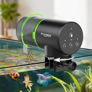 Automatic Fish Feeder for Aquarium: One-Touch Easy Setup & 3 Timers | 7-14 Day Supply with 200ML Food Dispenser - Worry-Free Vacation Feeding for Betta Turtle Tank Automatic Fish Feeder for Aquarium: One-Touch Easy Setup & 3 Timers | 7-14 Day Supply with 200ML Food Dispenser - Worry-Free Vacation Feeding for Betta Turtle Tank