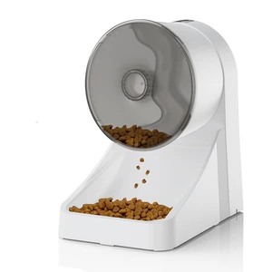 3L Automatic Cat Feeder, White, Basic Version | For Cats and Small Dogs, Dry Food Dispenser, 3-4 Meals per Day, Programmable Portion Control 3L Automatic Cat Feeder, White, Basic Version | For Cats and Small Dogs, Dry Food Dispenser, 3-4 Meals per Day, Programmable Portion Control