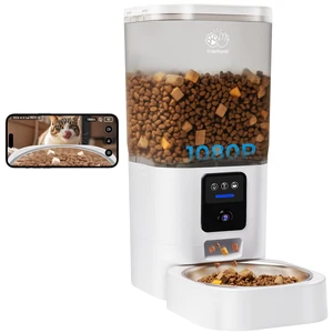 Automatic Cat Feeder with Camera: 5G WiFi Automatic Dog Feeder with Night Vision, 7L Auto Cat Food Dispenser with 1080P Camera for Multiple Pet, Detachable for Easy Clean -29 Cup (ACF100W-B) Automatic Cat Feeder with Camera: 5G WiFi Automatic Dog Feeder with Night Vision, 7L Auto Cat Food Dispenser with 1080P Camera for Multiple Pet, Detachable for Easy Clean -29 Cup (ACF100W-B)
