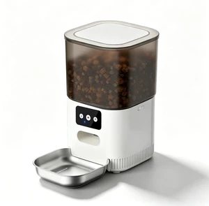 Automatic Cat Feeder, 4L Pet Feeder, Cat Dog Food Dispenser, Auto Feeder | Factory Direct| Good Service| 4L Pet Feeder for Cats & Dogs| 20 Meals a Day| 1-9 Portions per Meal| 10-Second Voice Recording Automatic Cat Feeder, 4L Pet Feeder, Cat Dog Food Dispenser, Auto Feeder | Factory Direct| Good Service| 4L Pet Feeder for Cats & Dogs| 20 Meals a Day| 1-9 Portions per Meal| 10-Second Voice Recording