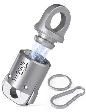 Titanium Magnetic Quick Release Keychain, Heavy Duty Key Holder, Detachable Chain Rings for Car Keys, 88LB Load Capacity, Gift for Men Women Titanium Magnetic Quick Release Keychain, Heavy Duty Key Holder, Detachable Chain Rings for Car Keys, 88LB Load Capacity, Gift for Men Women