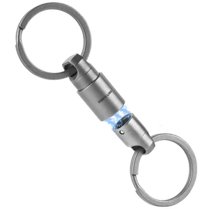 Titanium Magnetic Key Ring 360° Rotatable EDC Keychain, OLO01 | Quick Release Key Holder for Car Fobs, Automotive Tool Organizer for Men & Women, Everyday Carry Titanium Magnetic Key Ring 360° Rotatable EDC Keychain, OLO01 | Quick Release Key Holder for Car Fobs, Automotive Tool Organizer for Men & Women, Everyday Carry