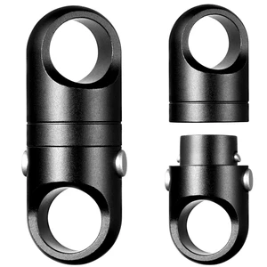 Strong Magnet Quick Release Keychain Connector (Black 2 Pack) | Anti-fall,Double-Pin Lock Mechanism,360° Rotatable,One-handed Operation Strong Magnet Quick Release Keychain Connector (Black 2 Pack) | Anti-fall,Double-Pin Lock Mechanism,360° Rotatable,One-handed Operation